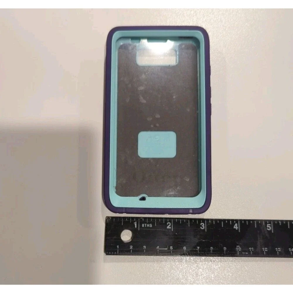 Original OtterBox Defender Case‎ for Motorola Droid Purple Aqua Blue